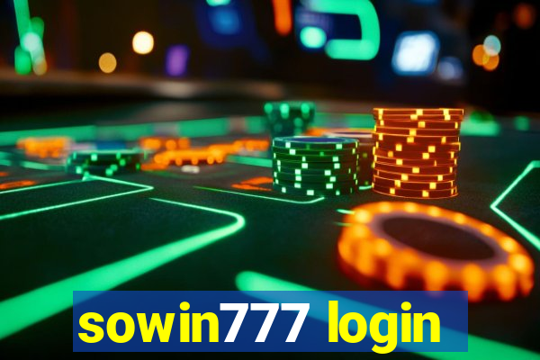 sowin777 login